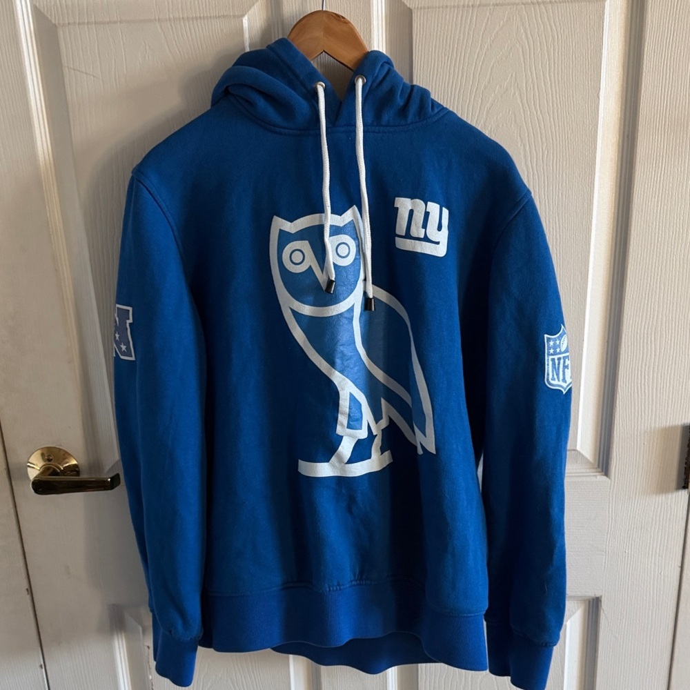 OVO / New York Giants Hoodie Sweatshirt Size Men’s Large